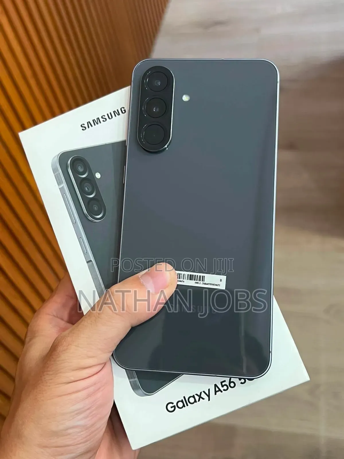 New Samsung Galaxy A56 256 GB Black