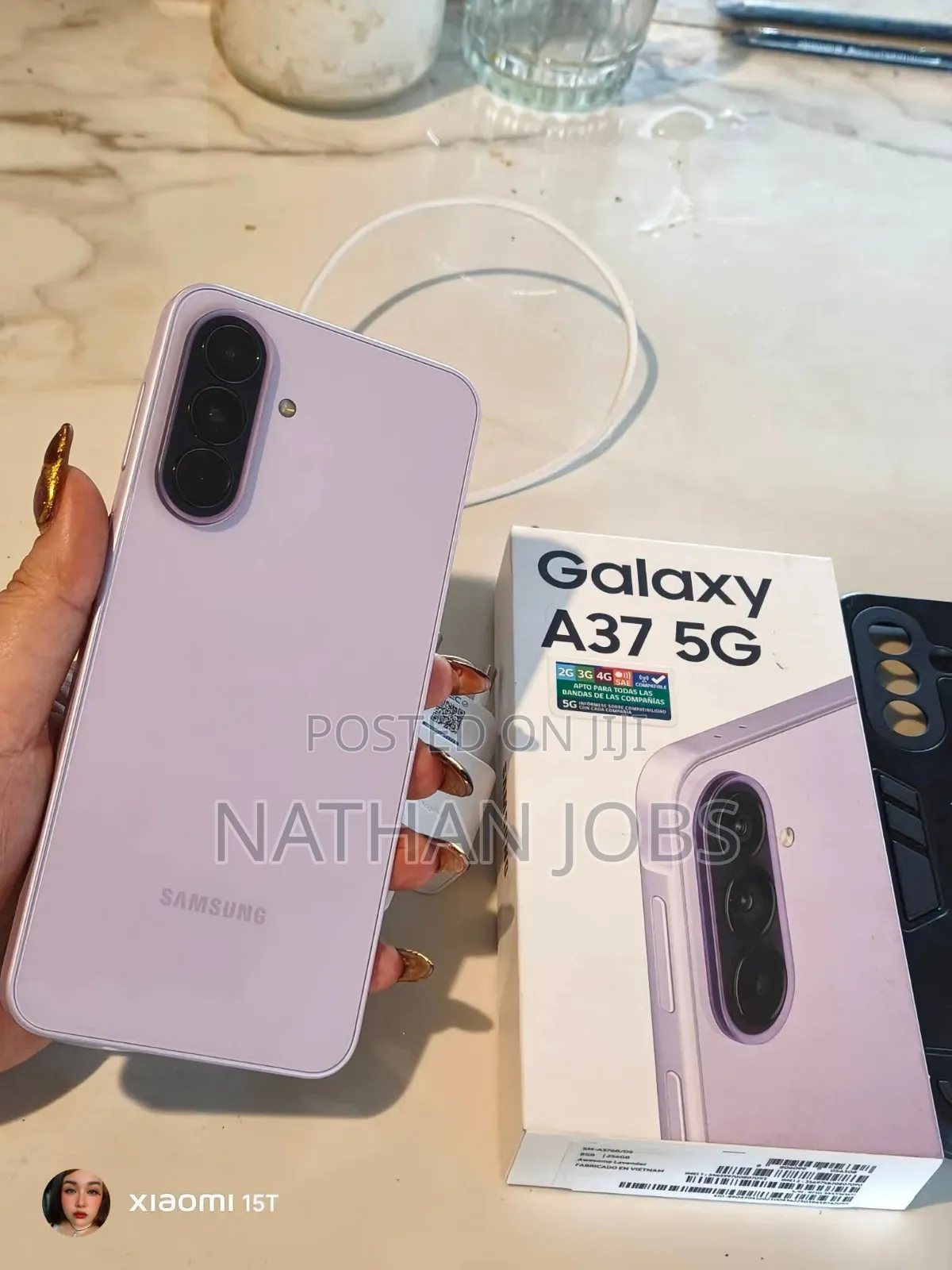 New Samsung Galaxy A37 256 GB Pink