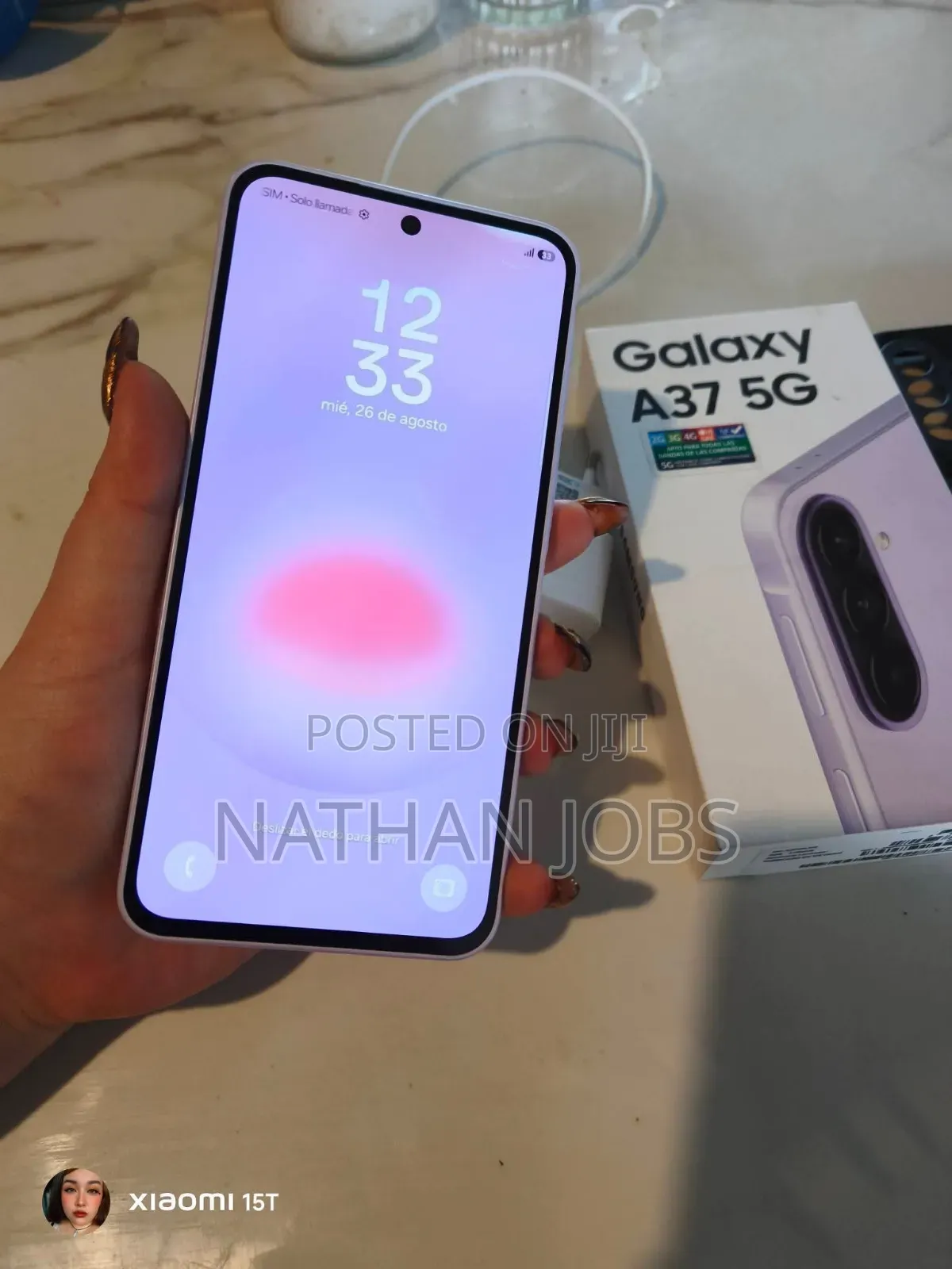 New Samsung Galaxy A37 256 GB Pink