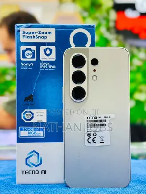 New Tecno Camon 50 256 GB Silver