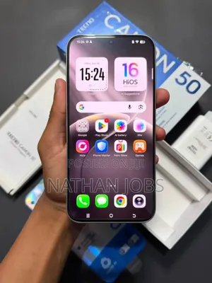 New Tecno Camon 50 256 GB Silver