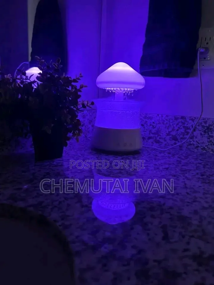 Coziest Cute Mushroom Air Humidifier + Changing Light