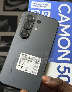 New Tecno Camon 50 256 GB Black