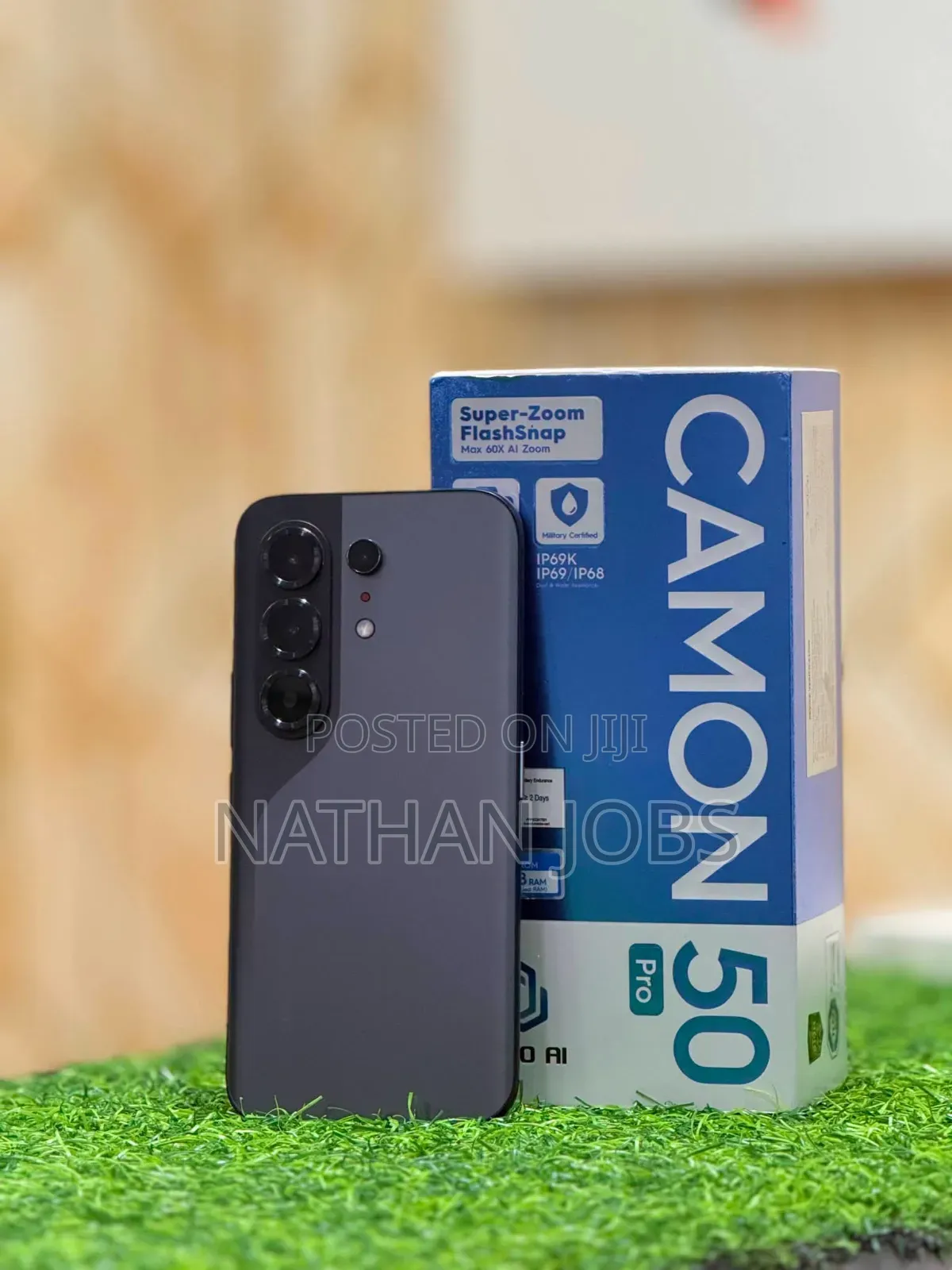 New Tecno Camon 50 Pro 256 GB Black