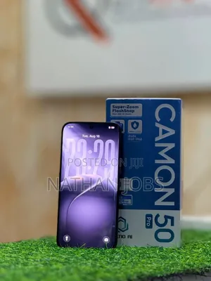 New Tecno Camon 50 Pro 256 GB Black