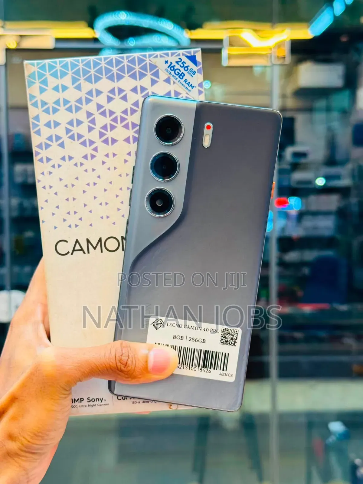 New Tecno Camon 40 Pro 4G 256 GB Gray