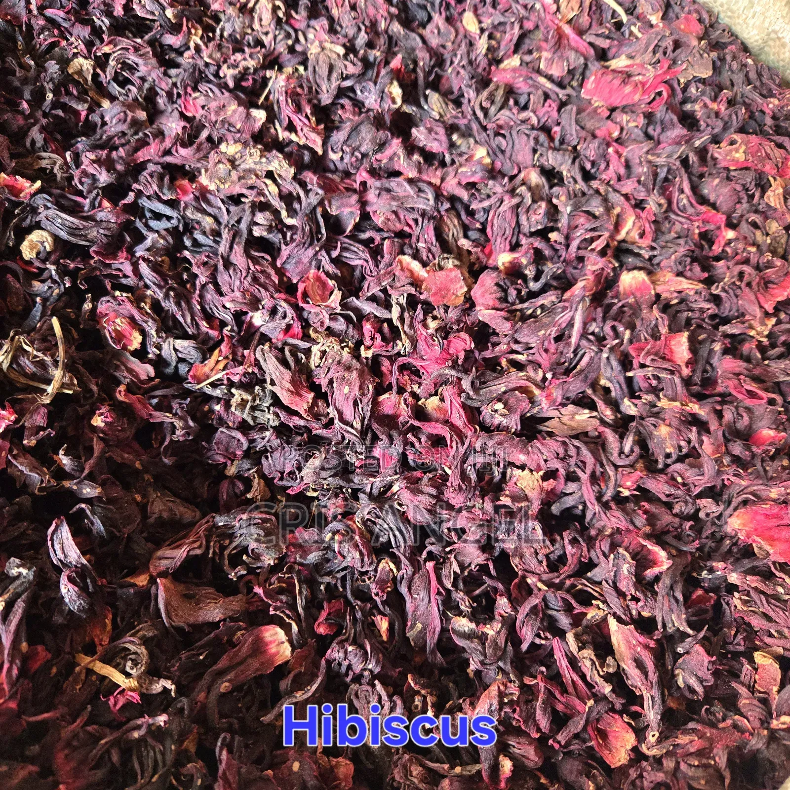 Hibiscus Powerder and Leaves