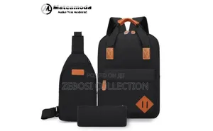 Mateamoda 3 PCS Men Bags Backpacks School
Bags Laptop Bags