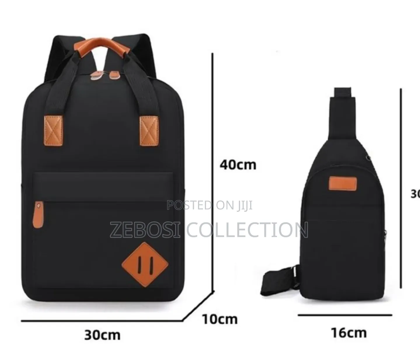 Mateamoda 3 PCS Men Bags Backpacks School
Bags Laptop Bags
