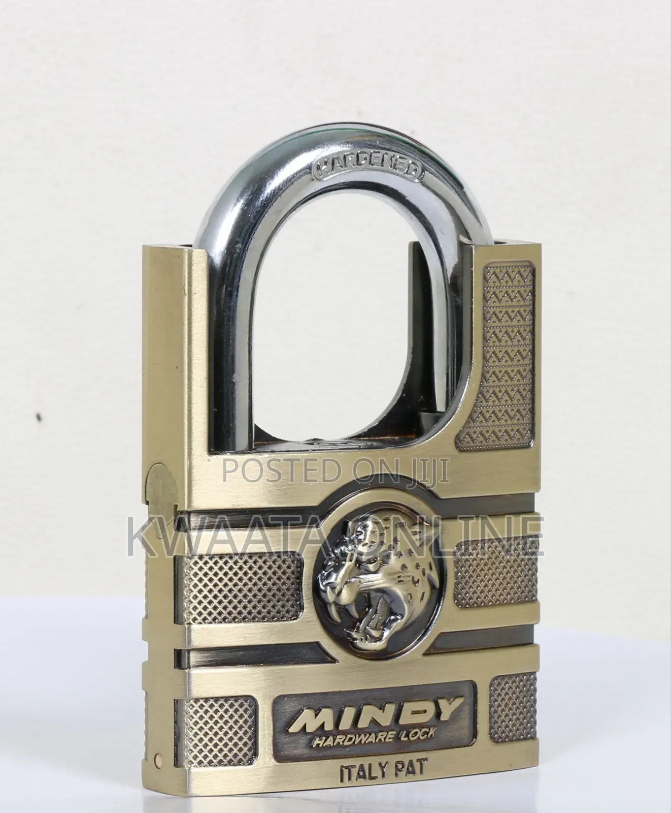 Mindy Zinc Alloy Special Key With Leopard Design Padlock