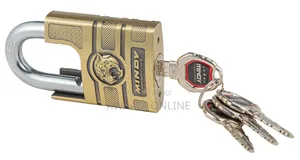 Mindy Zinc Alloy Special Key With Leopard Design Padlock