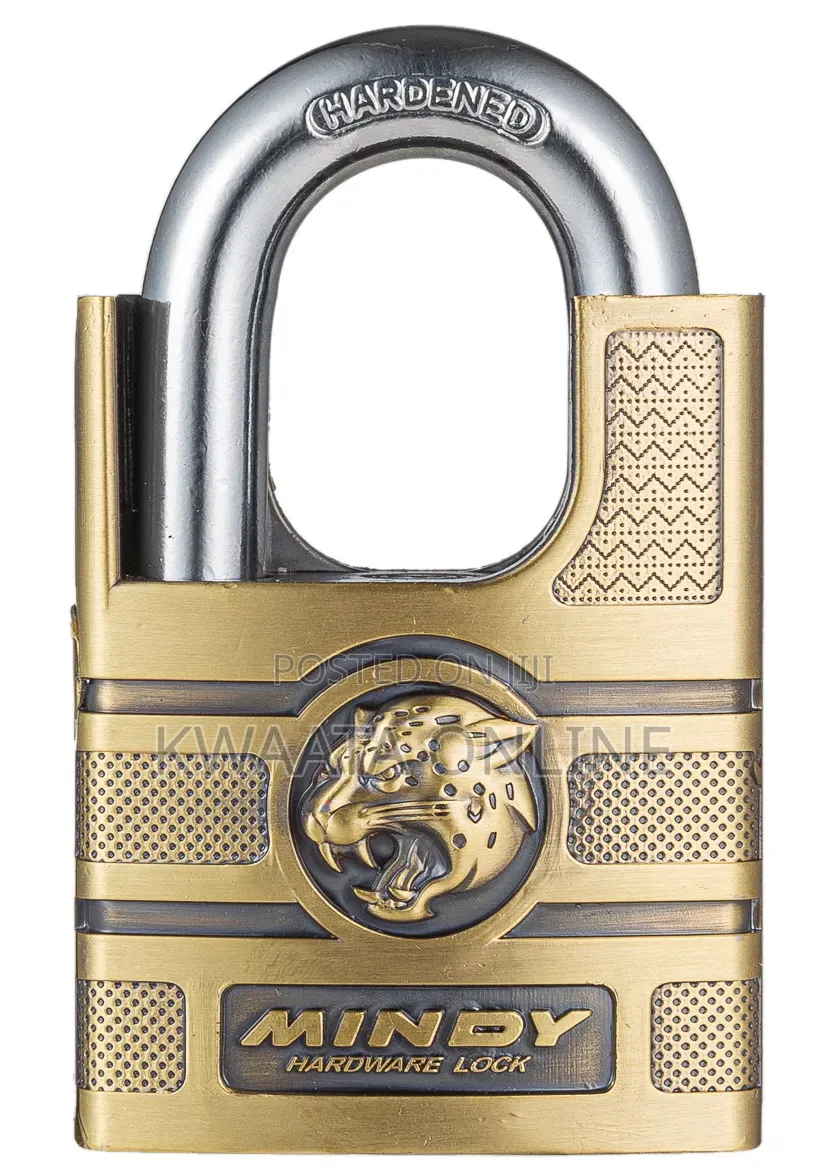 Mindy Zinc Alloy Special Key With Leopard Design Padlock
