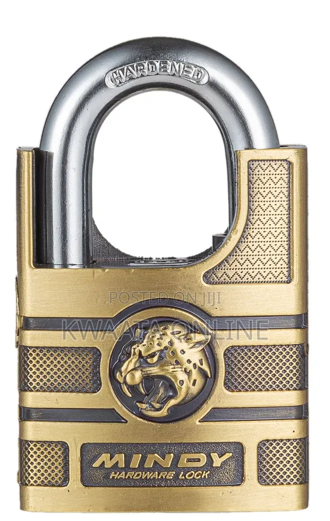 Mindy Zinc Alloy Special Key With Leopard Design Padlock