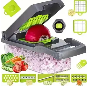 16 PCS Veggie Slicer, Multi-Purpose Vegetable Chopper