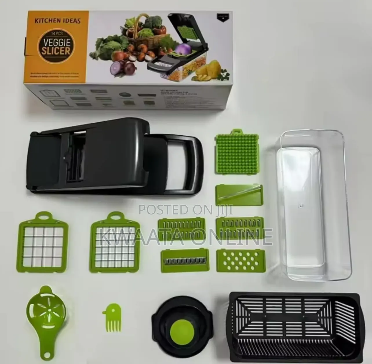 16 PCS Veggie Slicer, Multi-Purpose Vegetable Chopper
