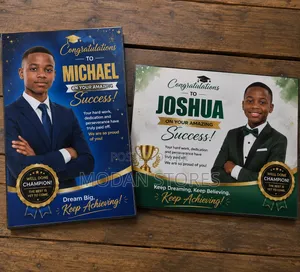Success Card on Photo Board