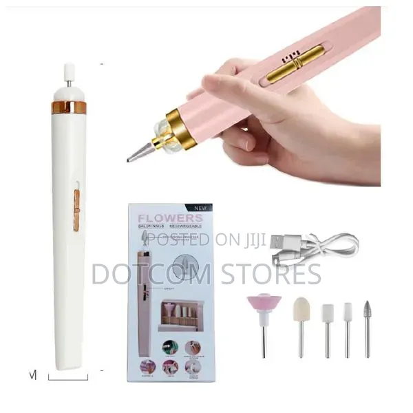 Rechargeable 5-in-1 Electric Nail File and Manicure Set