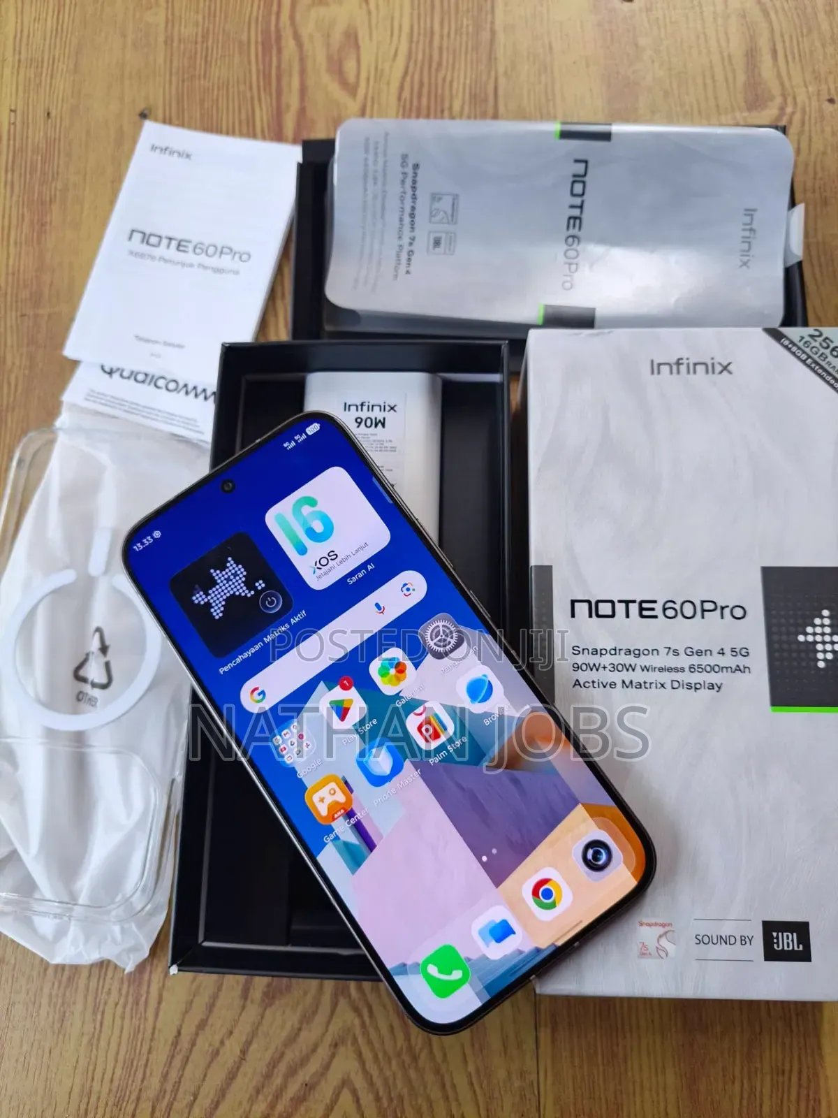 New Infinix Note 60 Pro 256 GB Black