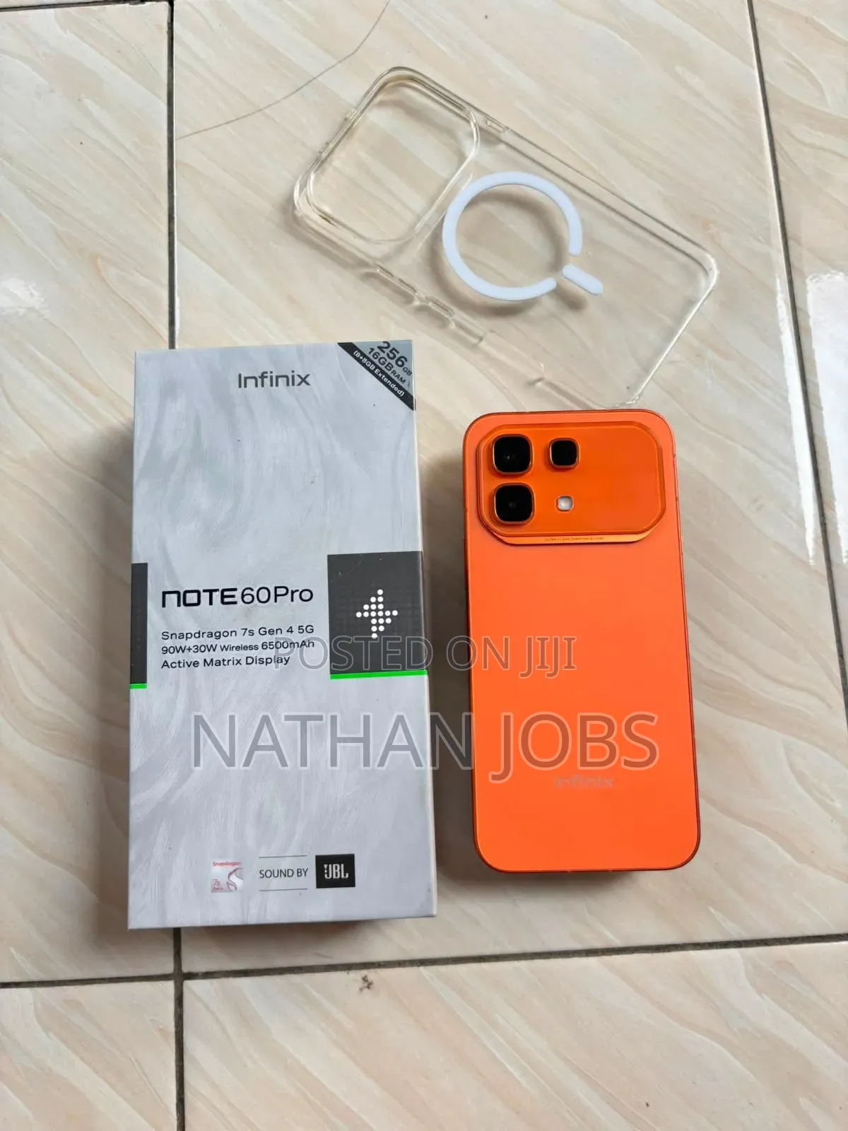 New Infinix Note 60 Pro 256 GB Orange