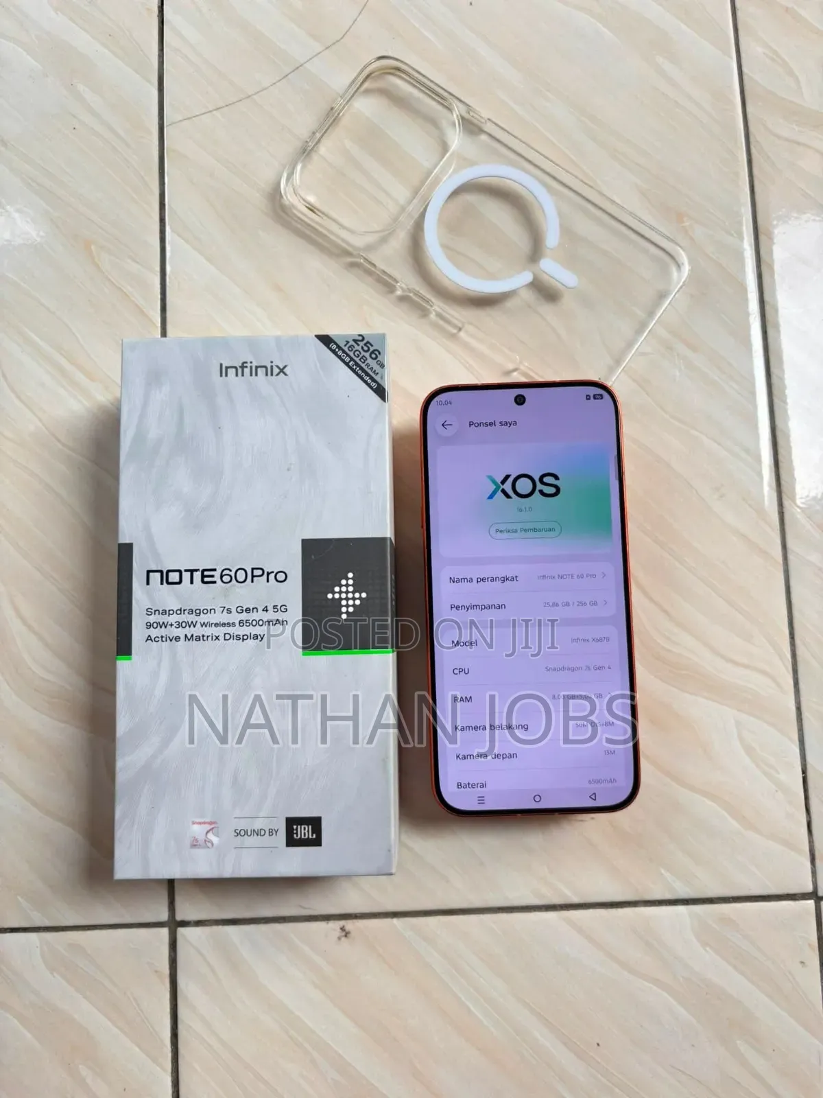 New Infinix Note 60 Pro 256 GB Orange