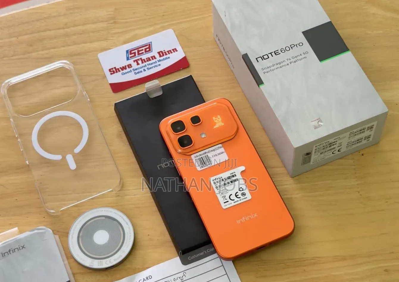 New Infinix Note 60 Pro 256 GB Orange