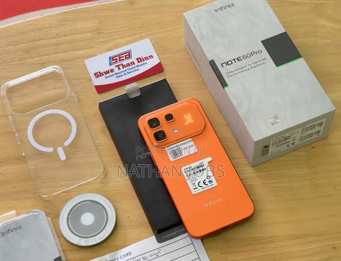 New Infinix Note 60 Pro 256 GB Orange