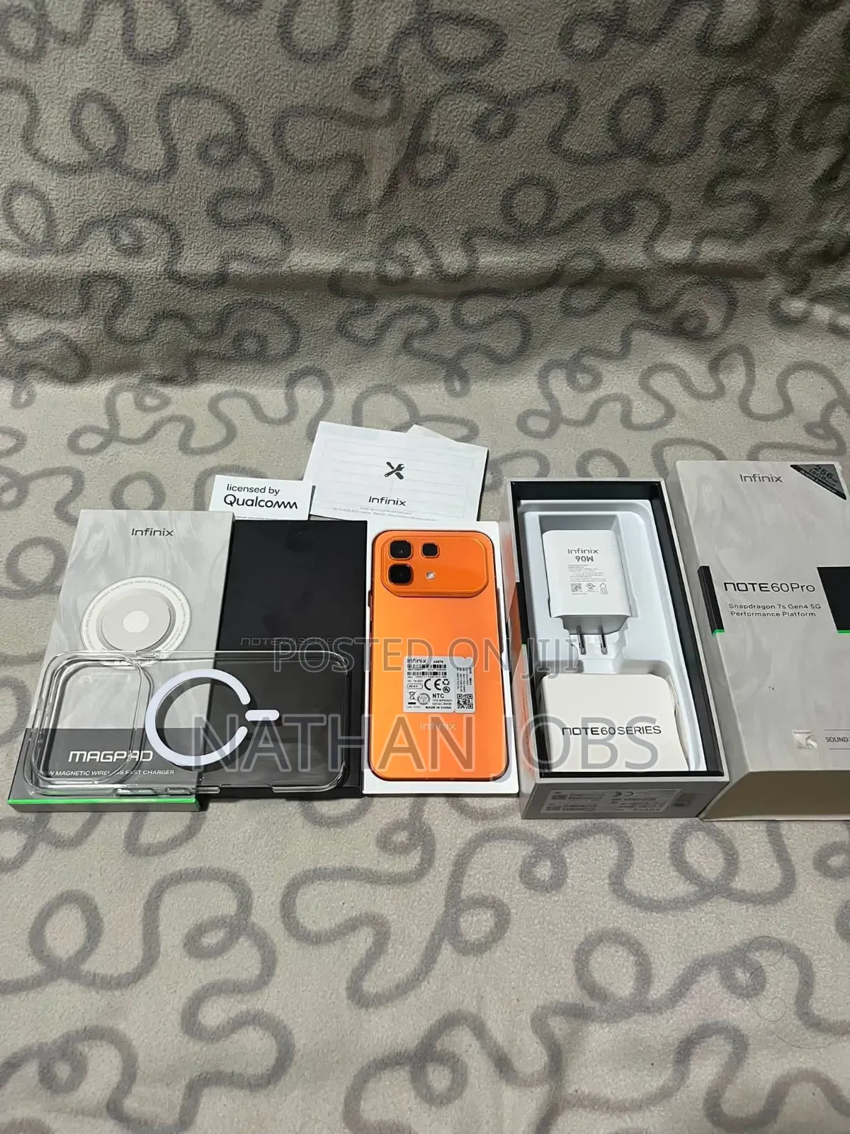 New Infinix Note 60 Pro 256 GB Orange