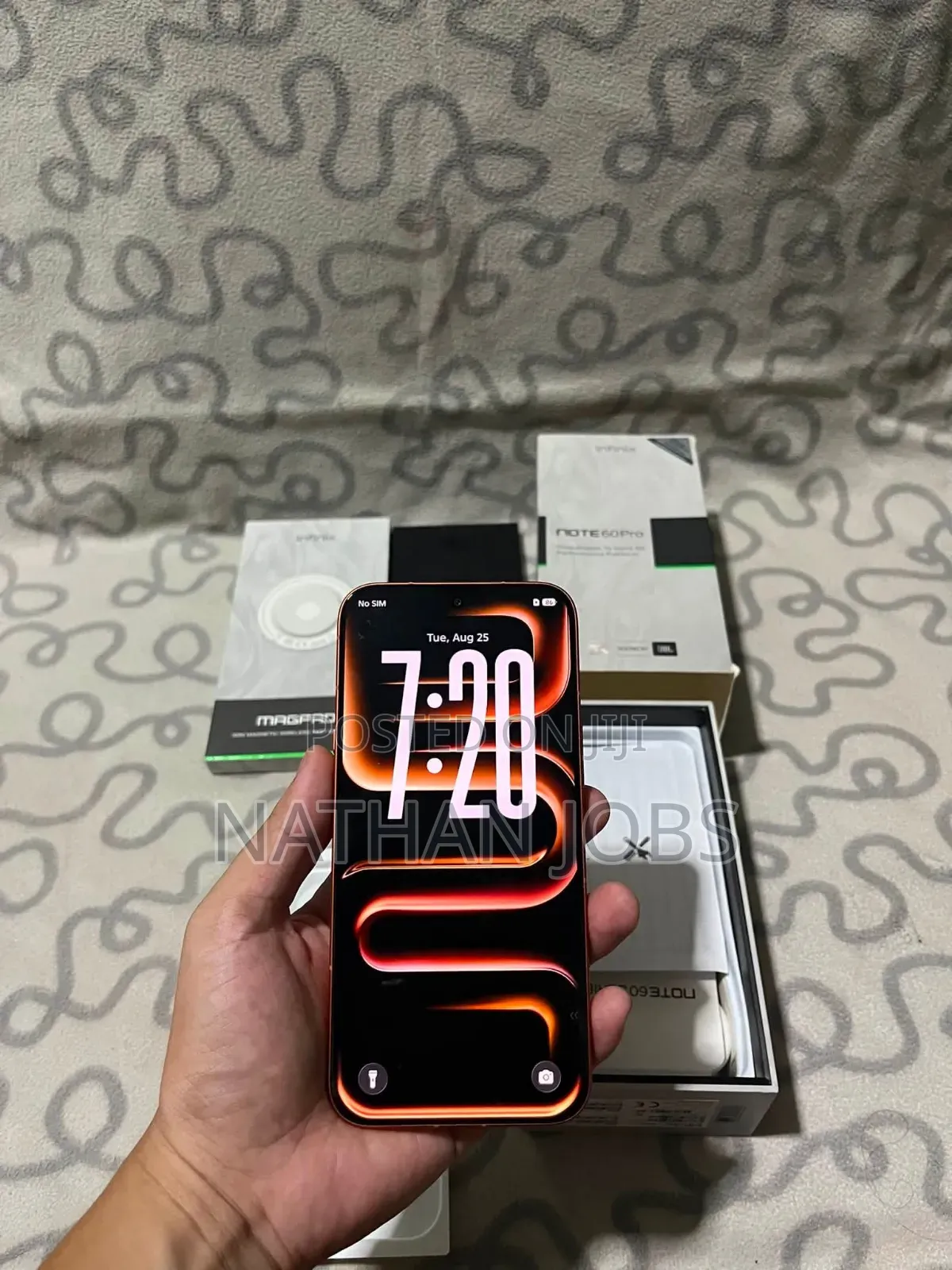 New Infinix Note 60 Pro 256 GB Orange