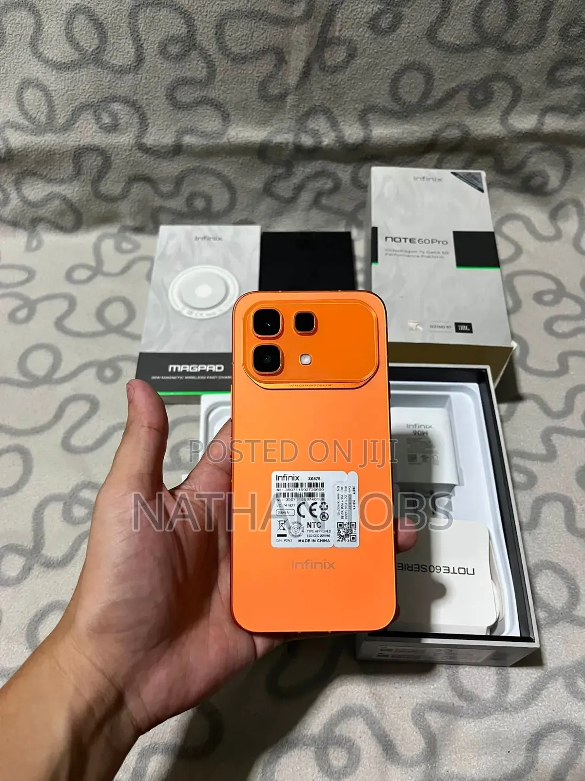 New Infinix Note 60 Pro 256 GB Orange