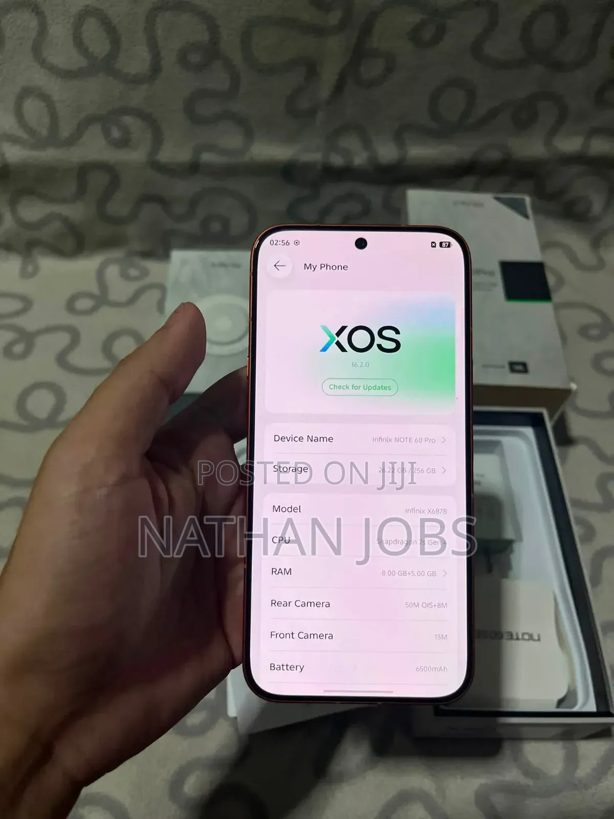 New Infinix Note 60 Pro 256 GB Orange