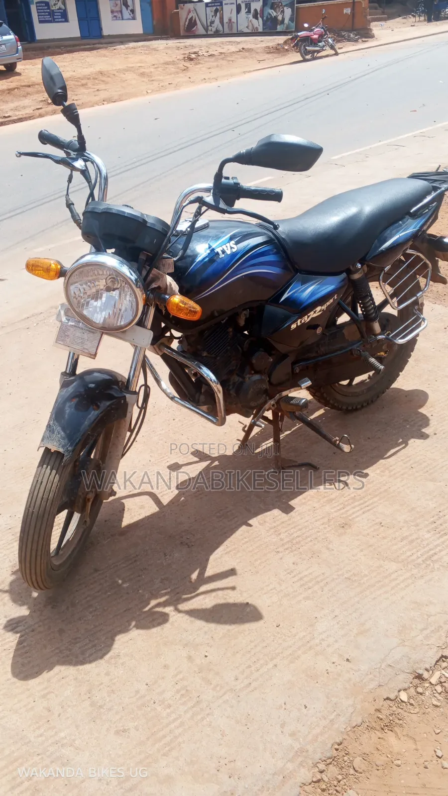 TVS HLX Plus ES 2019 Blue