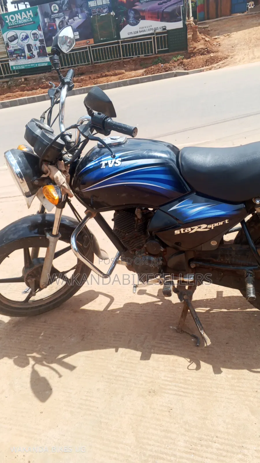 TVS HLX Plus ES 2019 Blue