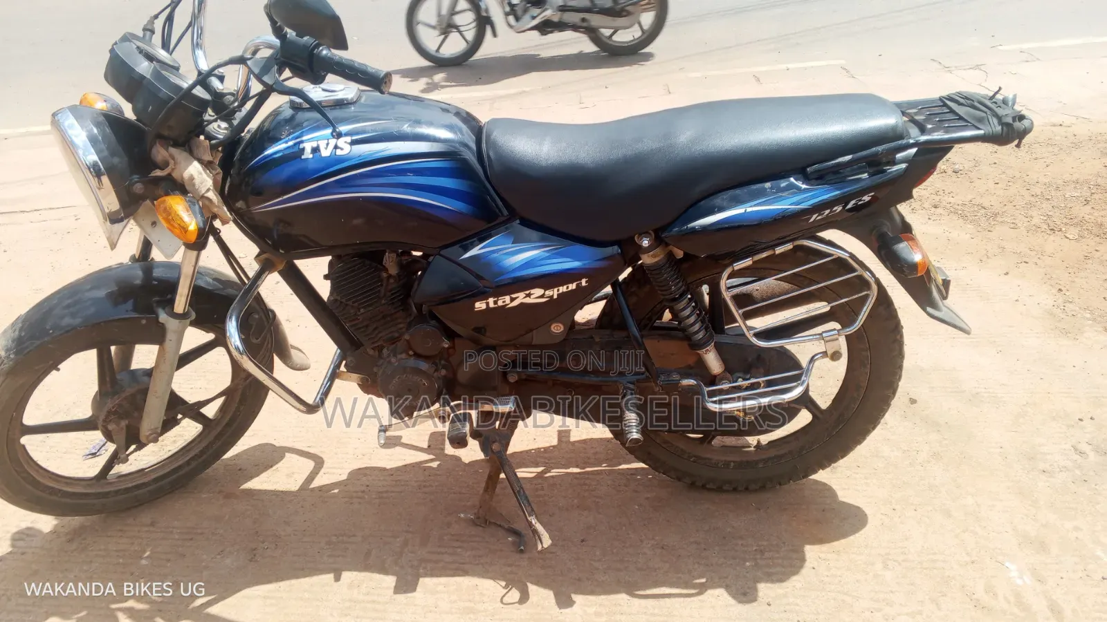 TVS HLX Plus ES 2019 Blue