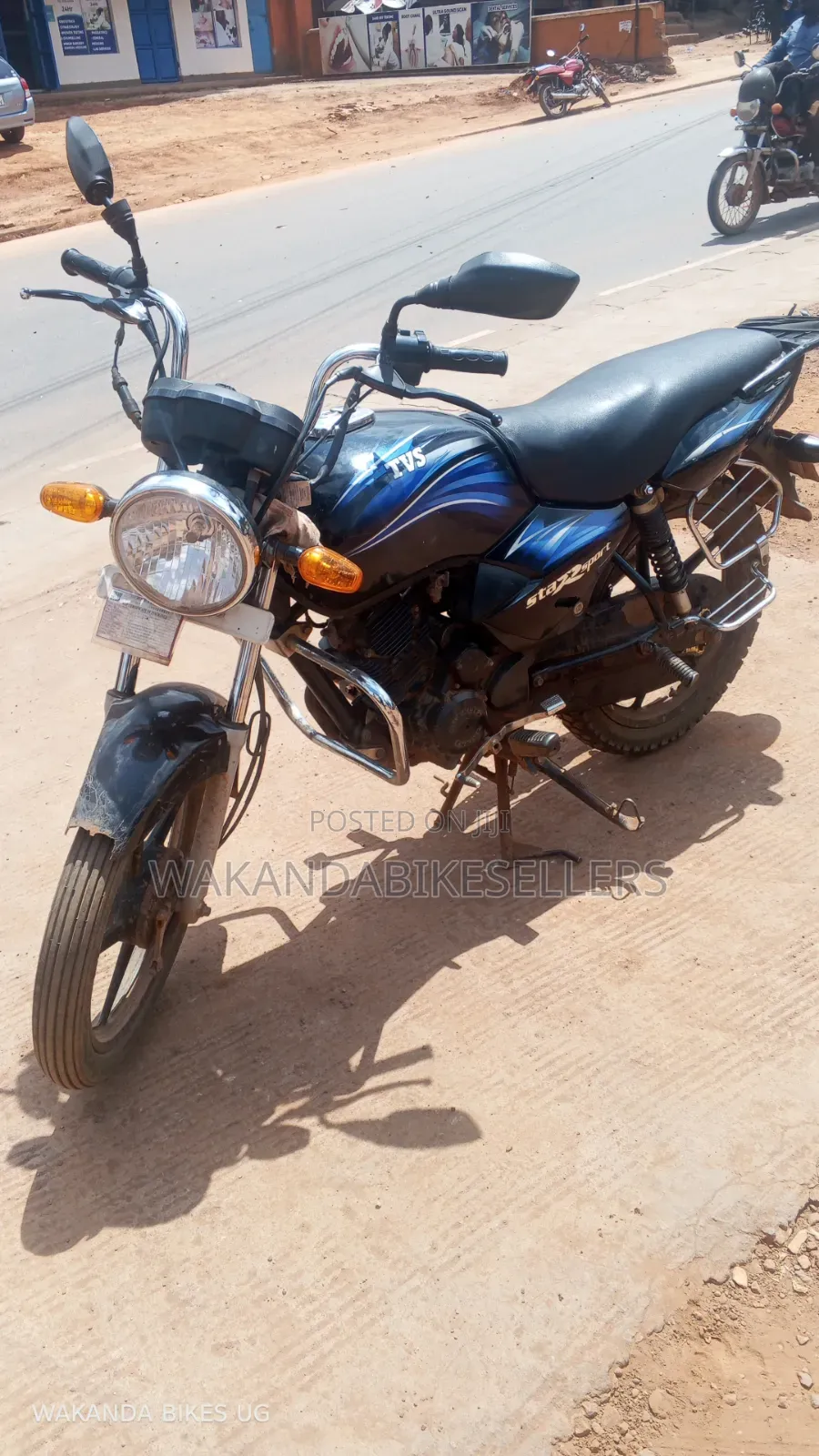 TVS HLX Plus ES 2019 Blue