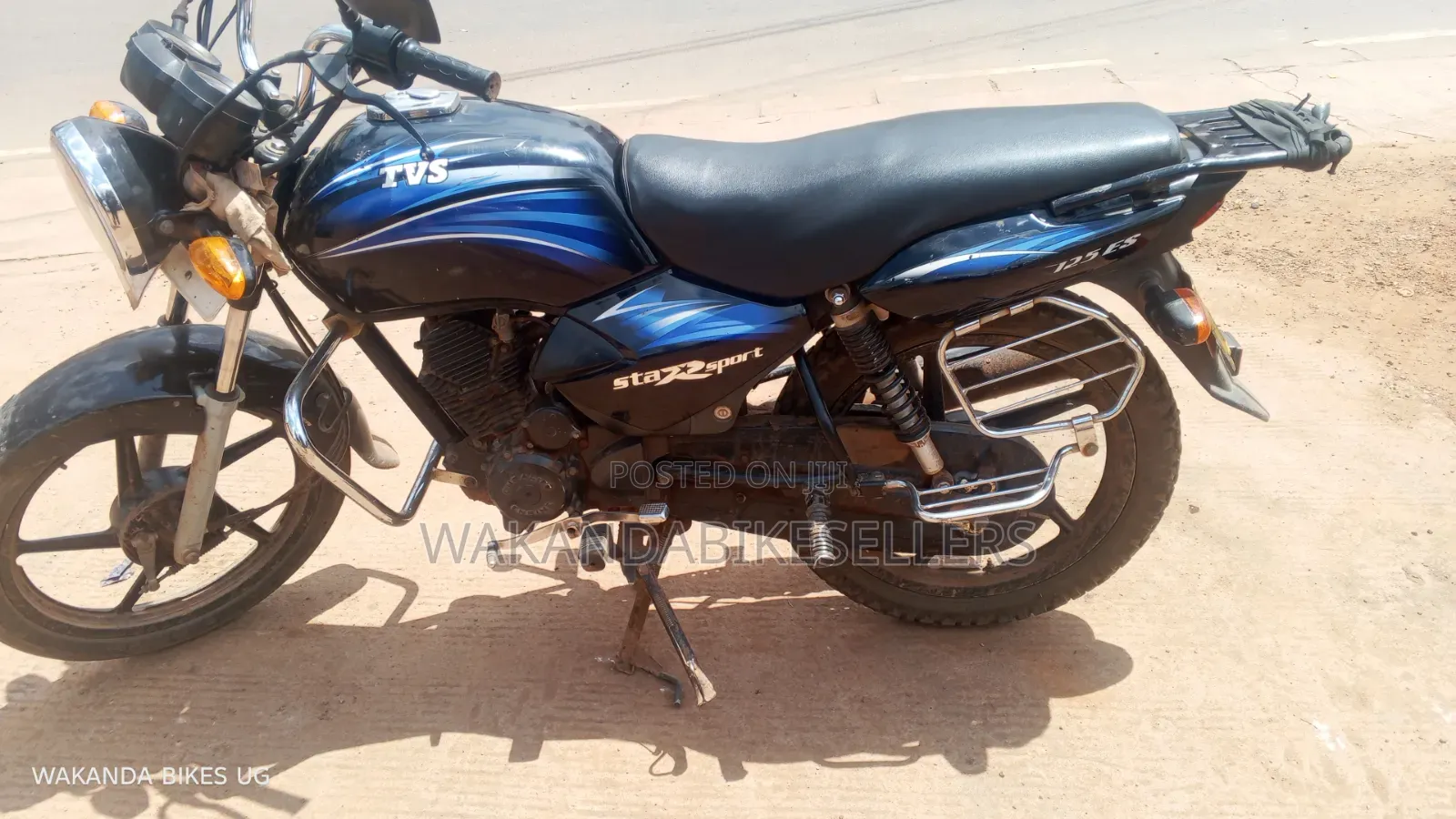 TVS HLX Plus ES 2019 Blue