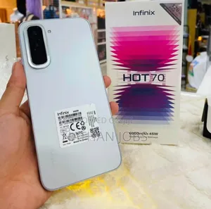 New Infinix Hot 70 128 GB Silver