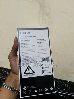 New Infinix Hot 70 128 GB Pink