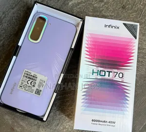 New Infinix Hot 70 128 GB Purple
