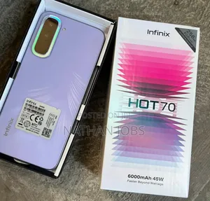 New Infinix Hot 70 128 GB Purple