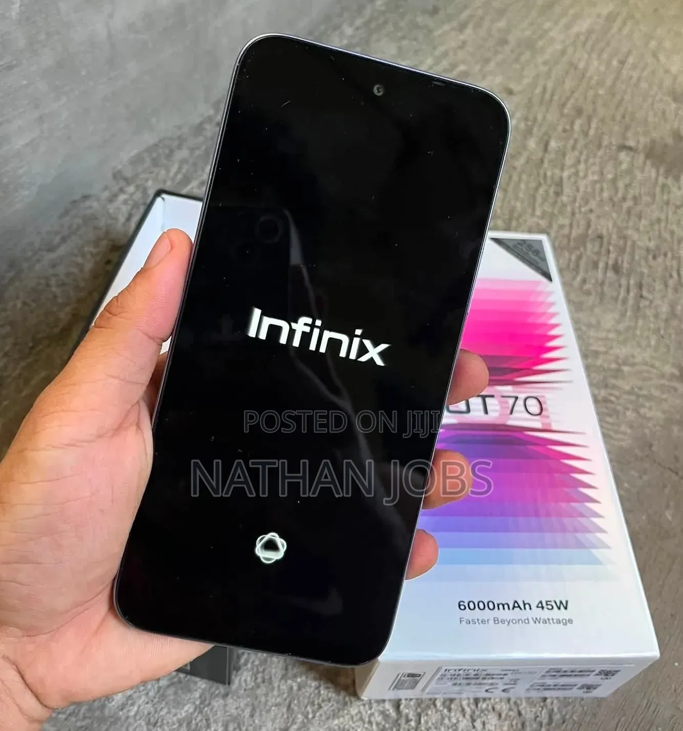 New Infinix Hot 70 128 GB Purple