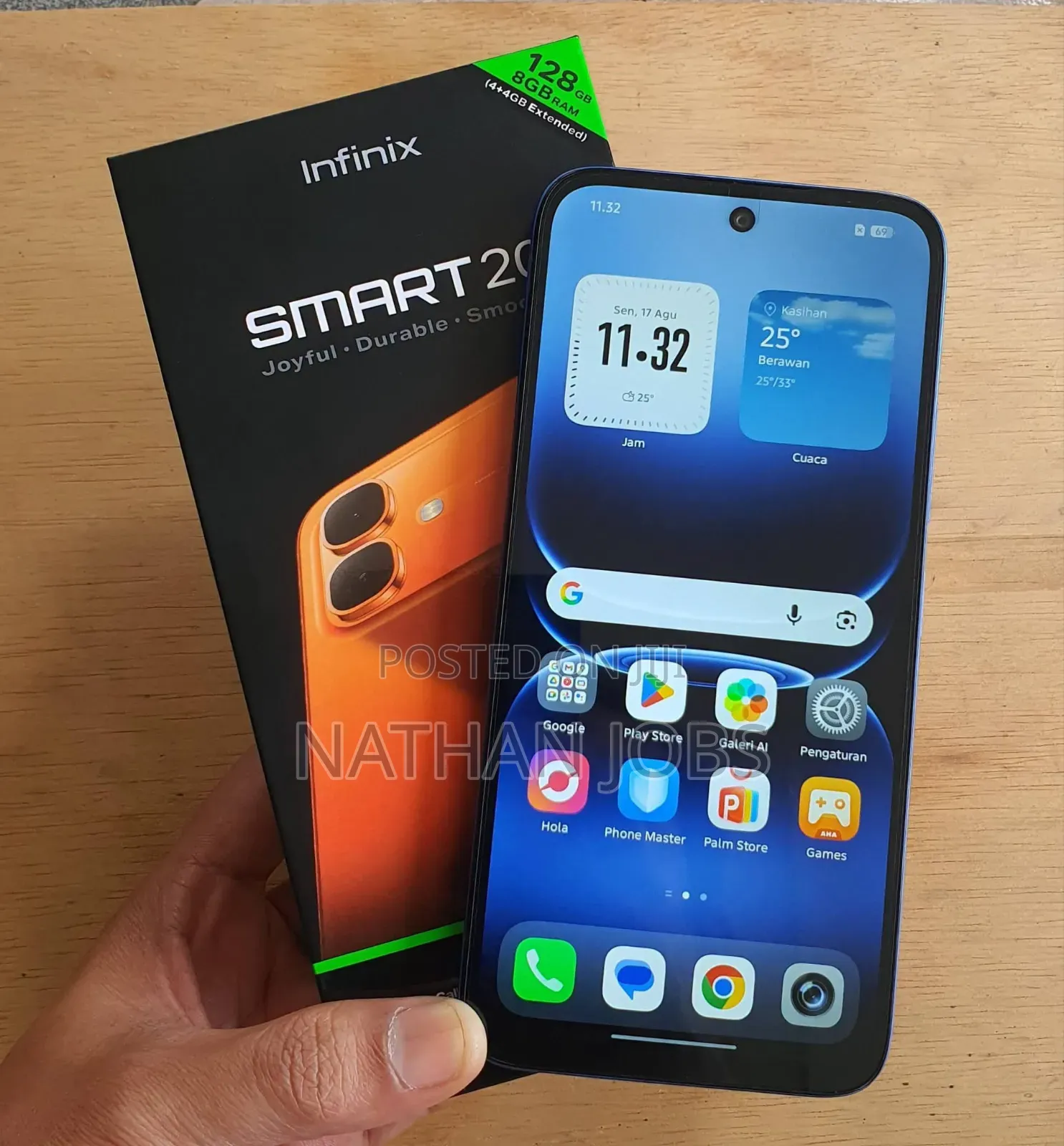New Infinix Smart 20 128 GB Silver