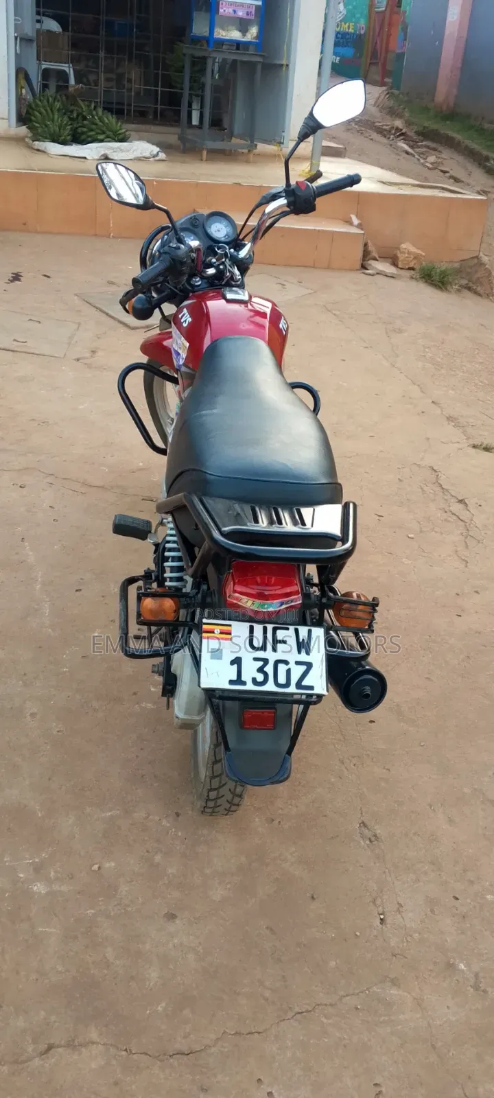 TVS HLX 125 2023 Red