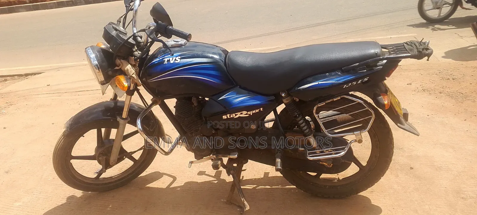 TVS HLX Plus ES 2019 Blue