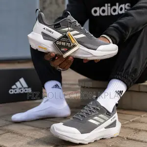 Adidas Terrex Grey White Waterproof Outdoor Sneakers