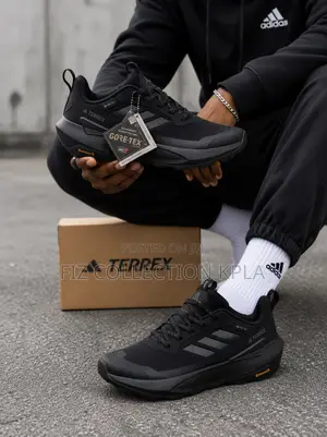 Original Adidas Terrex Gore-Tex Black Trail Sneakers