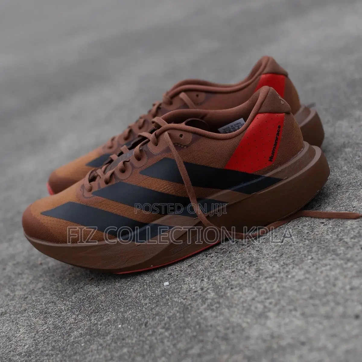 Original Humanrace Adidas Adizero EVO SL Preloved Brown Sneakers