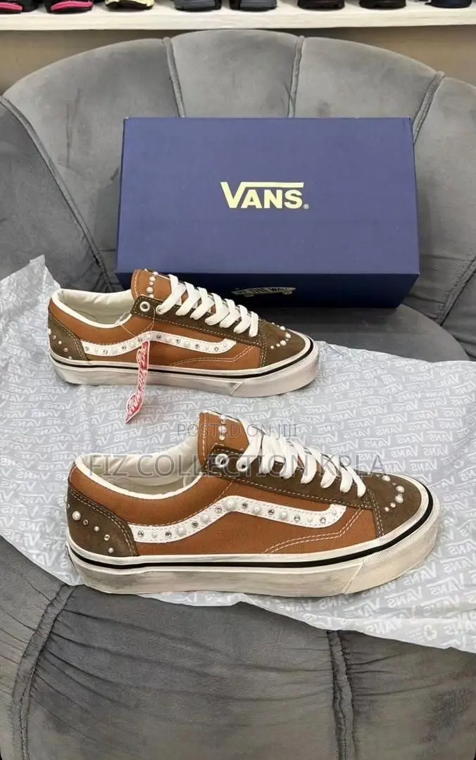 Original Vans LX Old Skool 36 Pearlized Vintage Cocoa Sneakers