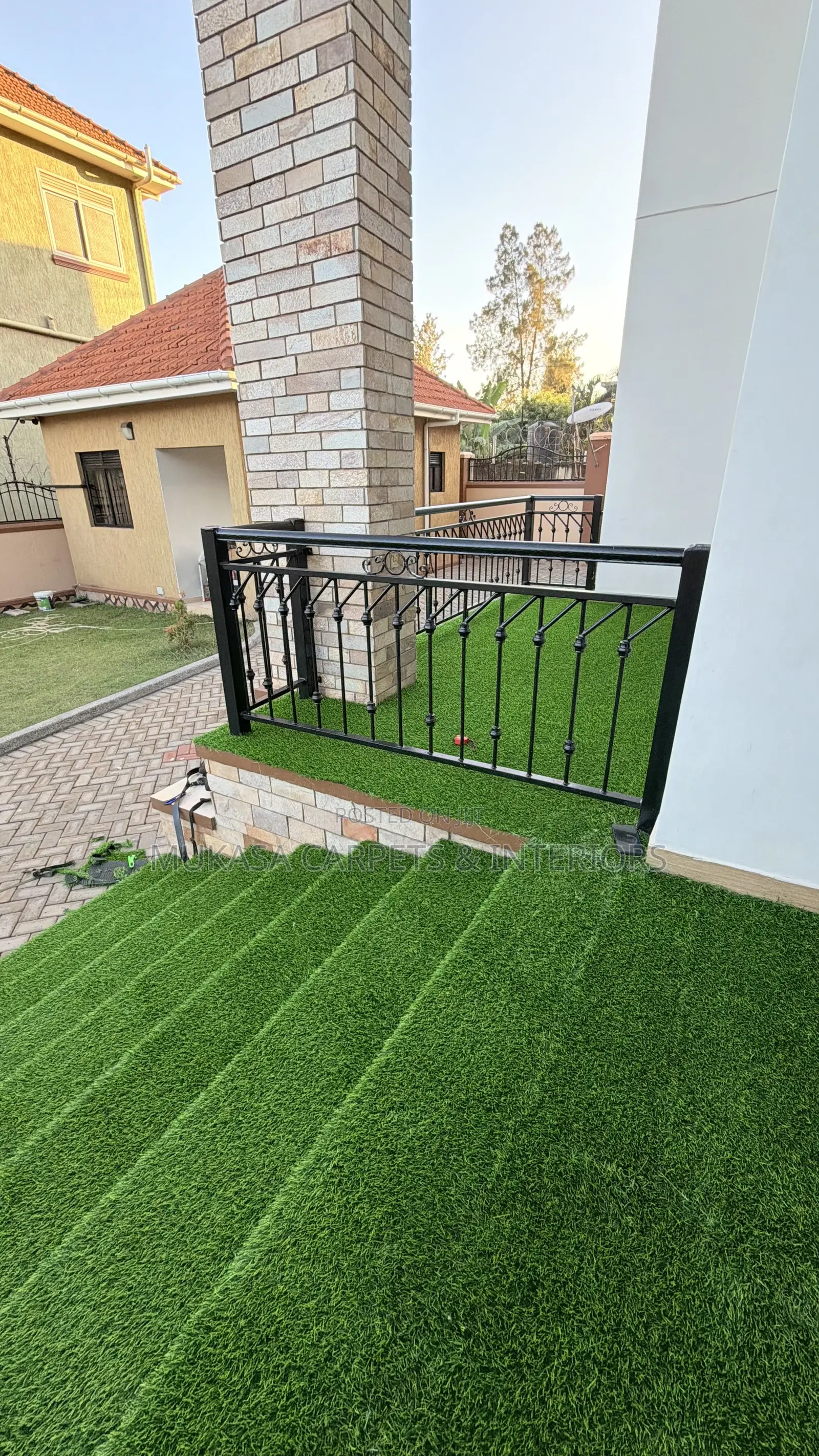 Artificial Grass Carpet for Balcony – Synthetic Green Turf