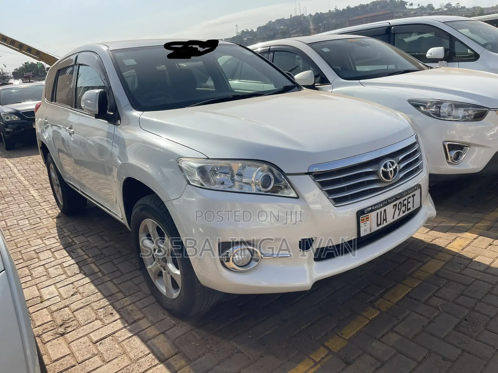 Toyota Vanguard 2010 White