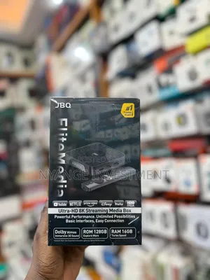JBQ Elevano Ultra-Hd 8K Streaming Media Box